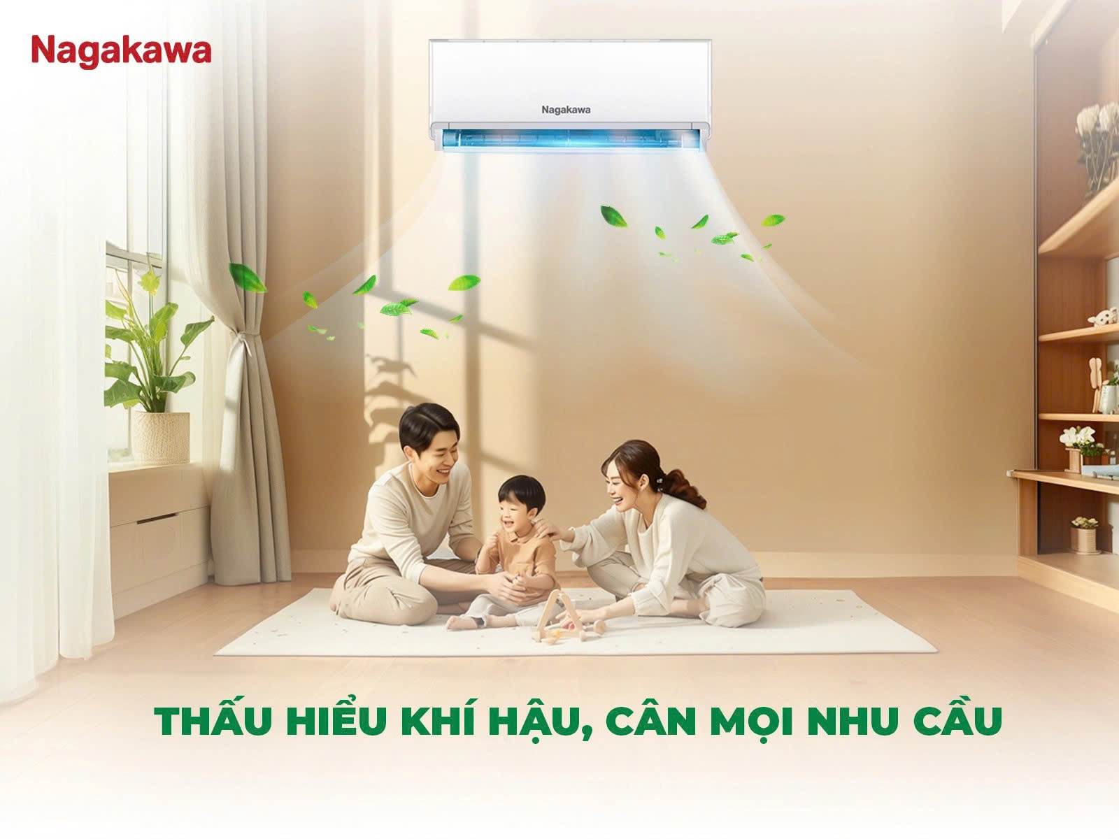 Nagakawa 12000BTU 1 chiều inverter NIS-C12R2U51-tiện ích