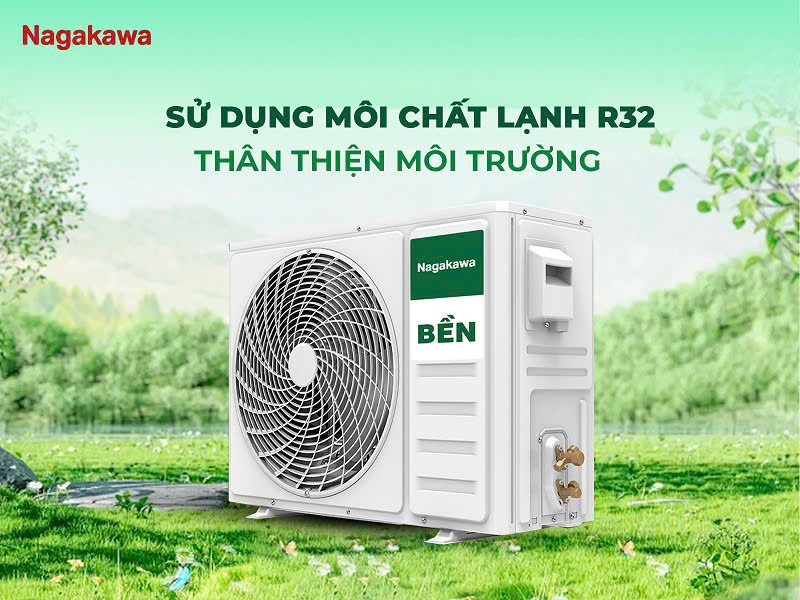 Nagakawa 12000BTU 1 chiều inverter NIS-C12R2U51-gas R32