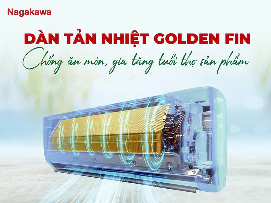 NS-C12R2B52-Dàn tản nhiệt Golden Fin