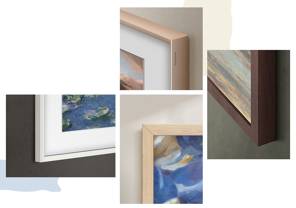 Smart Tivi Khung Tranh The Frame QLED Samsung-khung viền