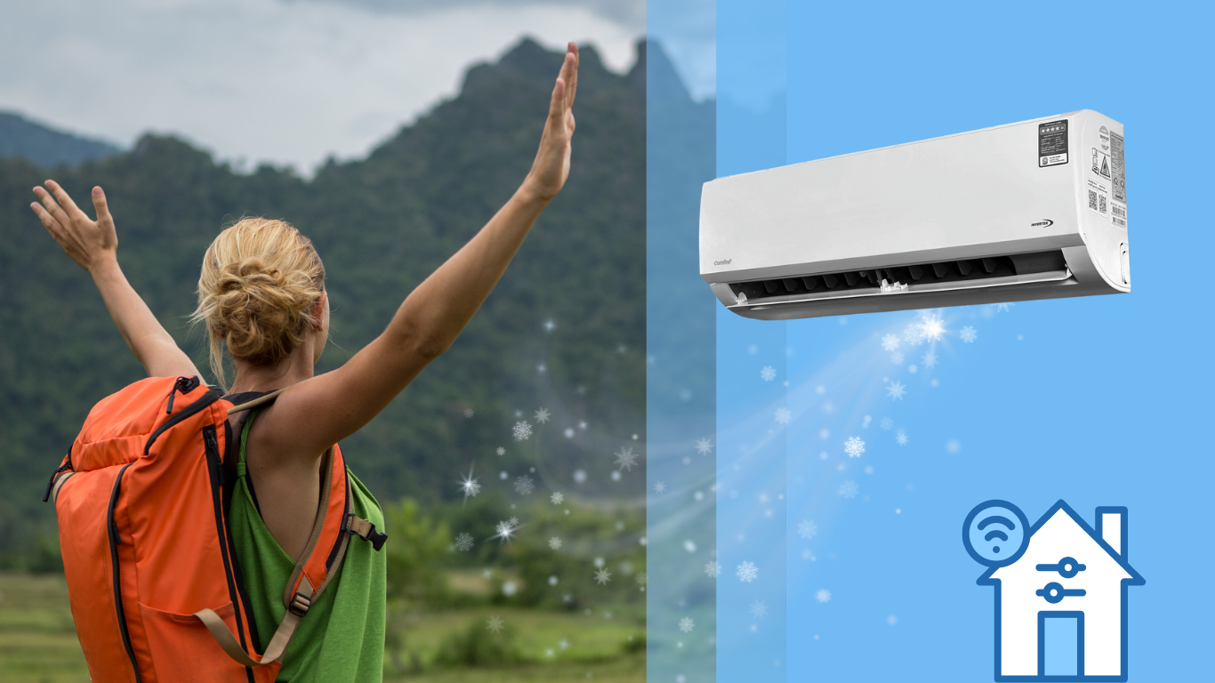 COMFEE TOSHIBA 9000 BTU CFS-10FWFF-V-điều khiển từ xa