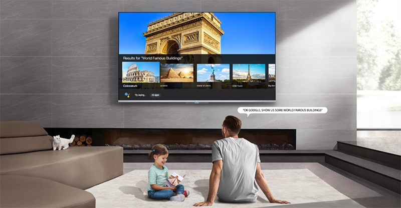 Smart Tivi 4K TCL 43 Inch 43P715