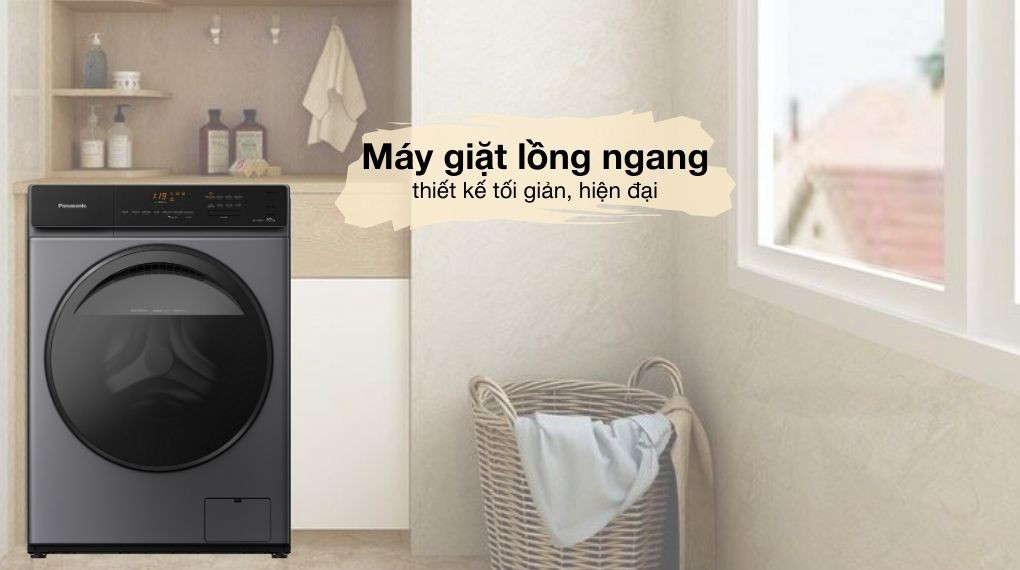 Thiết kế lồng giặt máy giặt Panasonic NA-V10FA1LVT