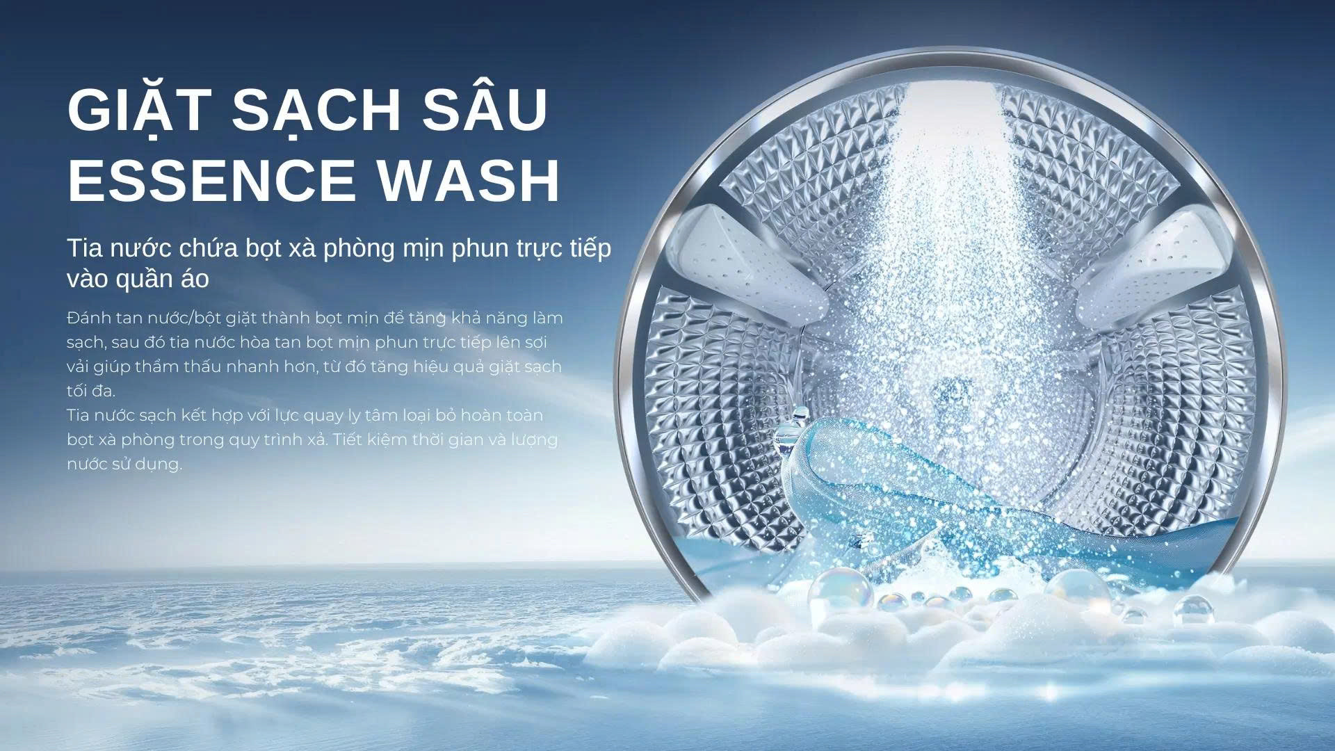 Giặt sạch sâu Essence Wash