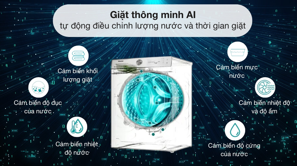 Giặt thông minh AI WD105M3
