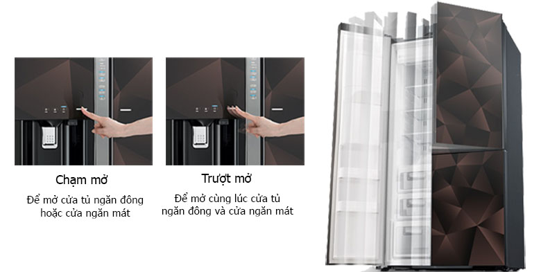 Tủ lạnh Hitachi Inverter 633 lít R-FM800XAGGV9X (GBZ)