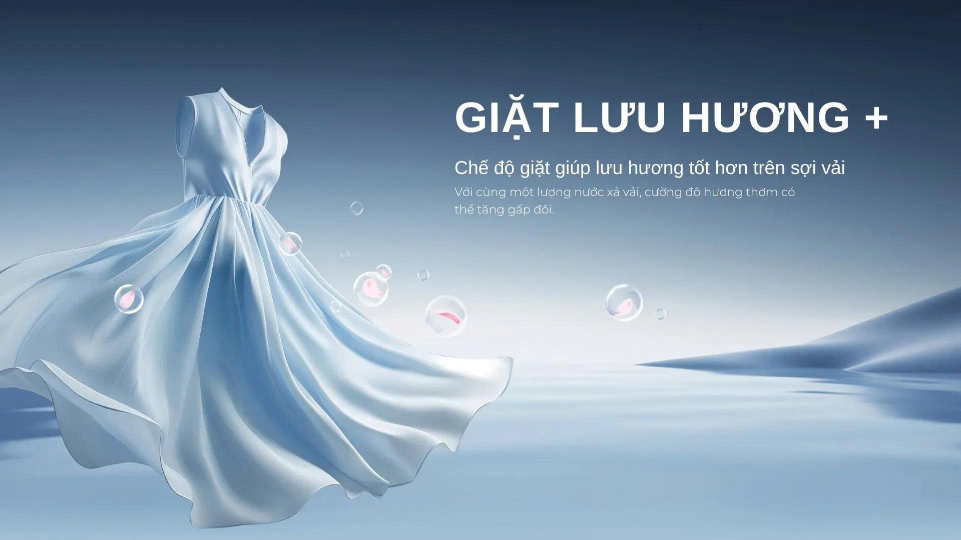 Tính năng giặt lưu hương