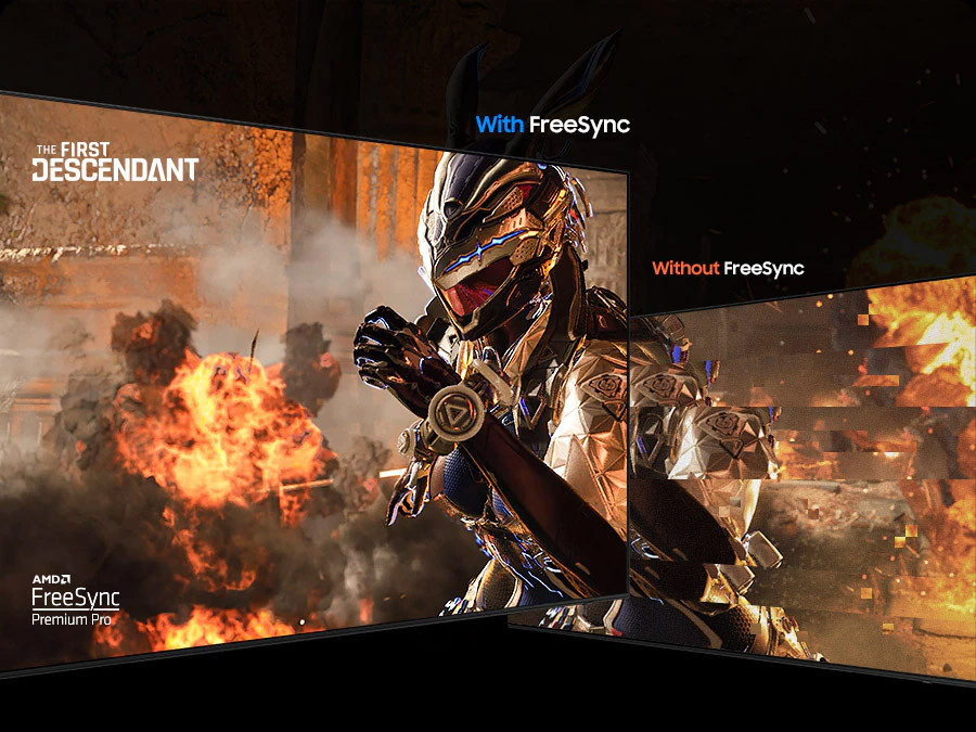 Chơi game trên tivi với FreeSync Premium Pro