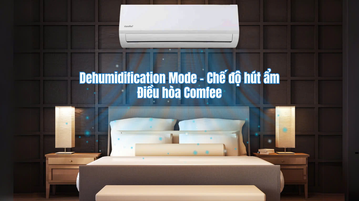 COMFEE 28000BTU CFS-28VAF-chế độ hút ẩm