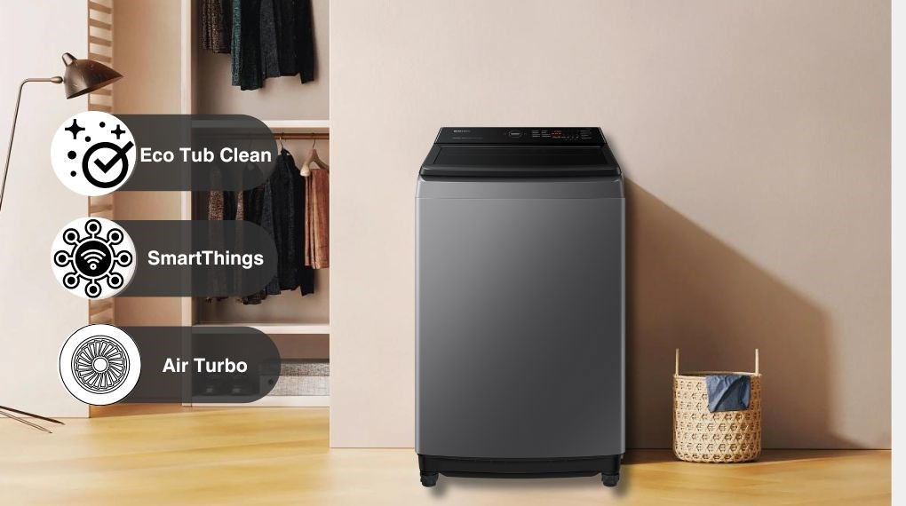 Samsung Ecobubble Inverter 17 kg WA17CG6442BDSV-tiện ích