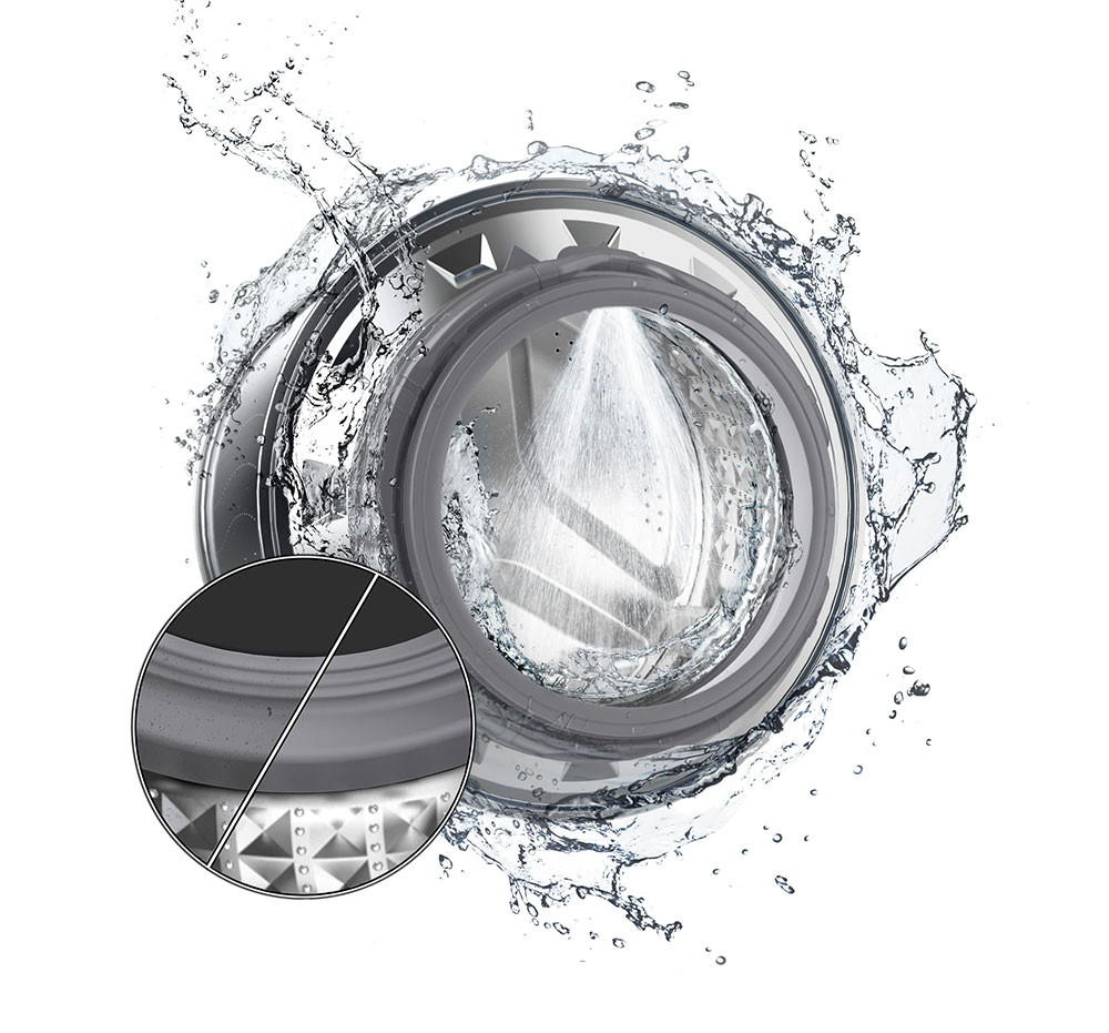 Samsung AI EcoBubble Inverter 12 kg WW12CG604DLBSV-Drum Clean