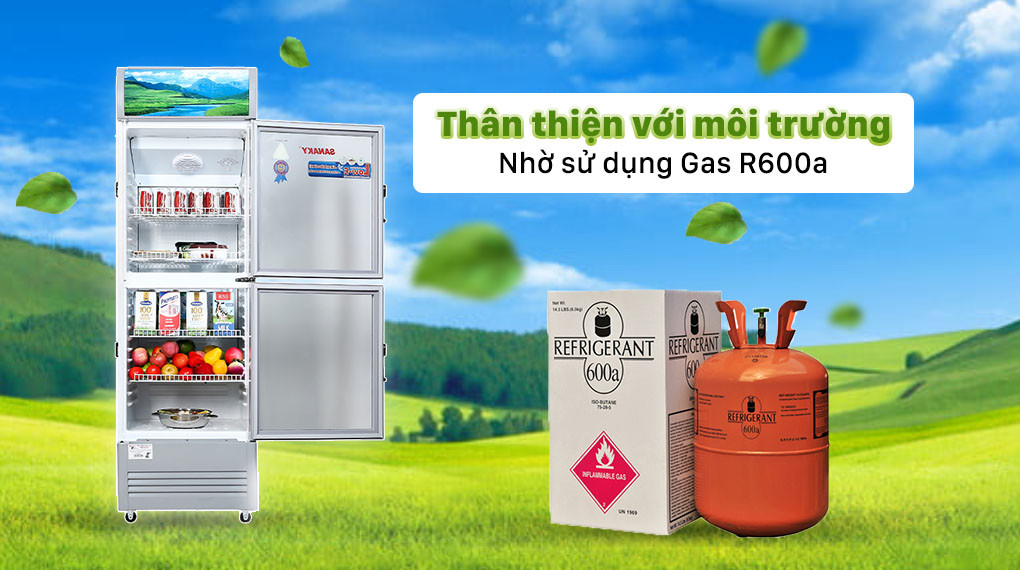 Thân thiện với môi trường nhờ sử dụng Gas R600a