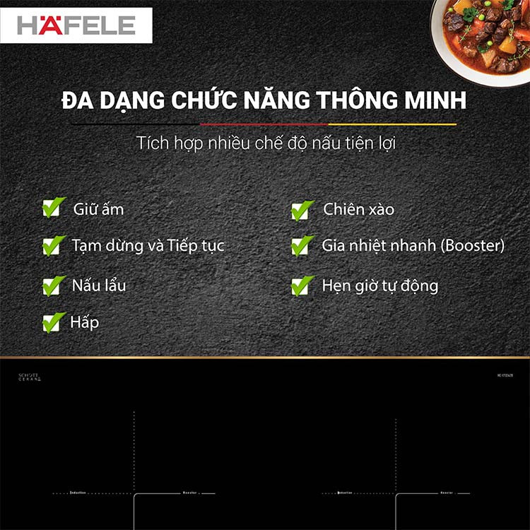 9 chức năng nấu