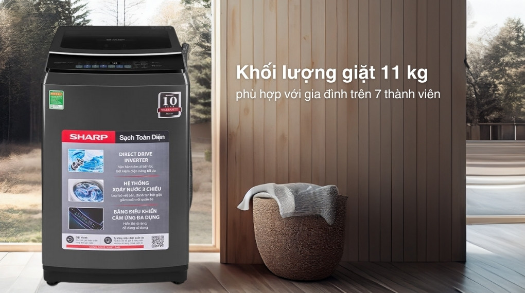 Khối lượng và chương trình giặt