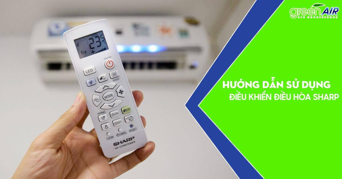 Điều khiển điều hòa Sharp