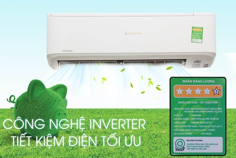 Điều hòa Multi Mitsubishi Heavy công nghệ tiết kiệm điện