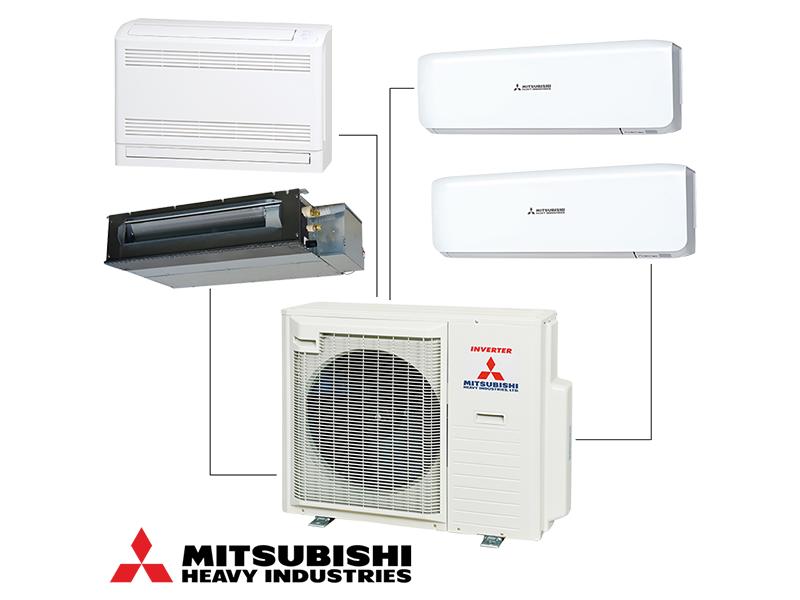 Điều hòa Multi Mitsubishi Heavy chính hãng