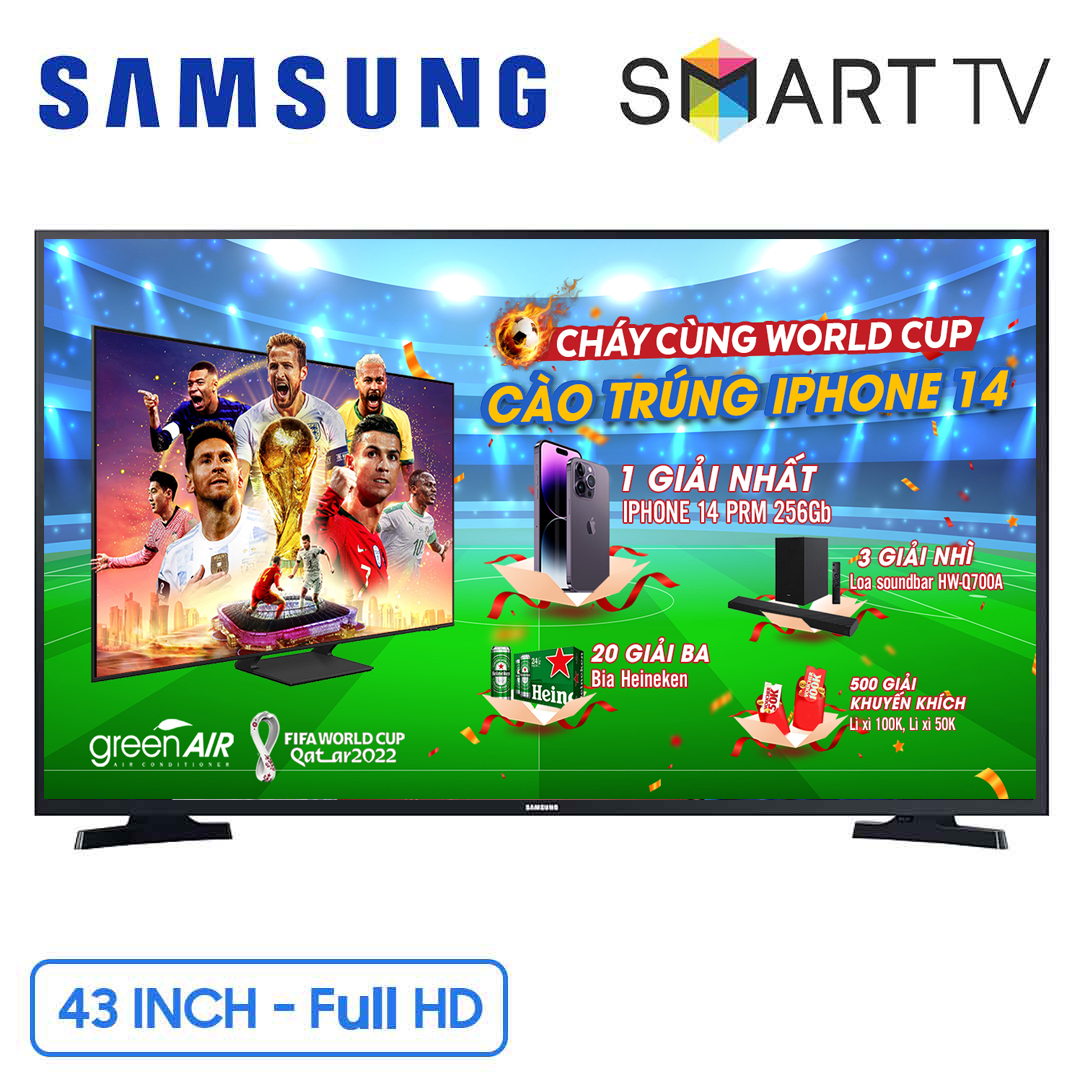 Smart Tivi Samsung Full HD 43 inch UA43T6000A