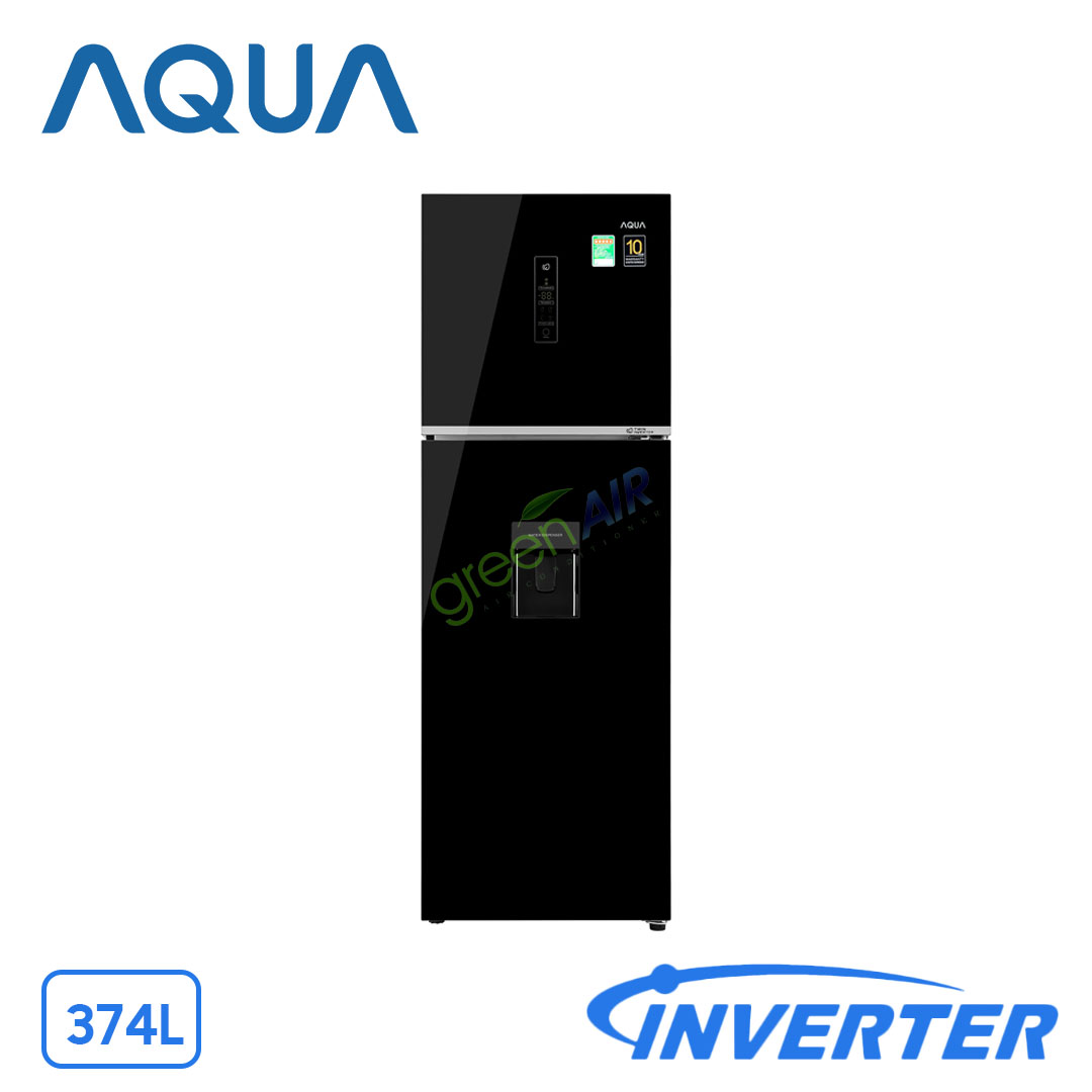 Tủ lạnh Aqua 374L Inverter AQR-T389FA(WGB) (2 cánh)
