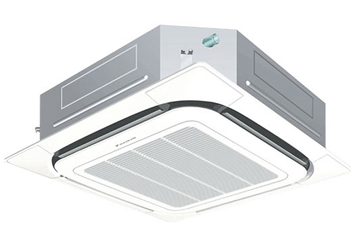 Điều Hòa Âm Trần Cassette Daikin 1 Chiều 26.000 BTU (FCNQ26MV1/RNQ26MY1) Điều Khiển Không Dây (BRC7F633F9+BYCP125K-W18)