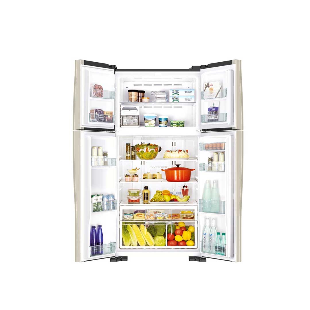 Tủ lạnh Hitachi 563 lít Inverter R-FW650PGV8 GBK (4 Cánh)