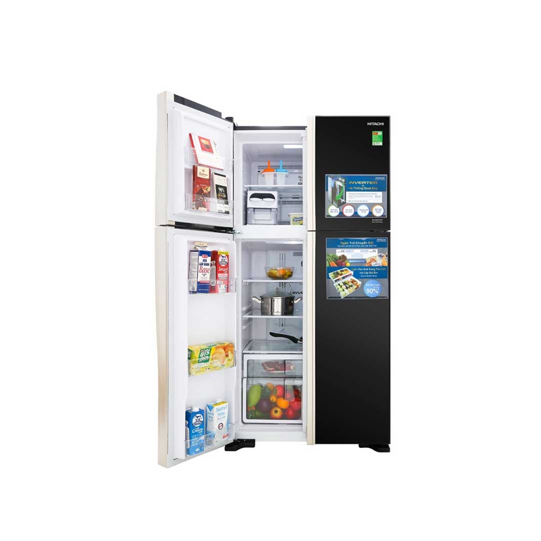 Tủ lạnh Hitachi 563 lít Inverter R-FW650PGV8 GBK (4 Cánh)