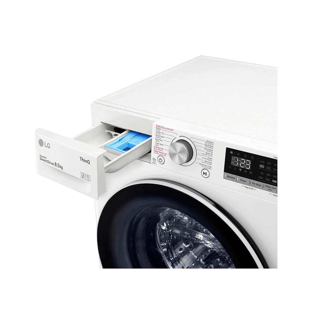 Máy Giặt LG Inverter 8.5kg FV1408S4W Lồng Ngang