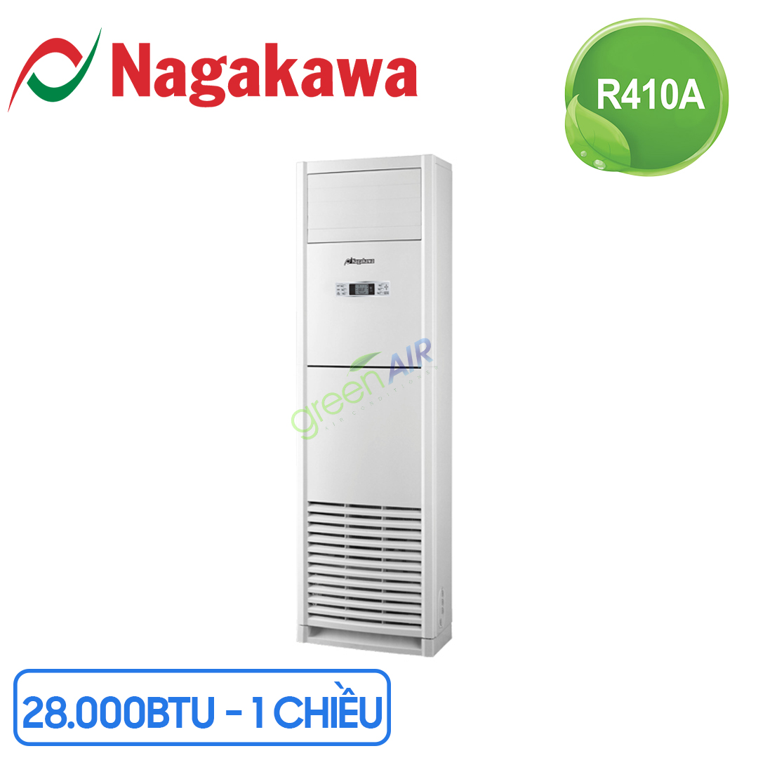 Điều hòa tủ đứng Nagakawa 1 chiều 28000 BTU NP-C28DH+