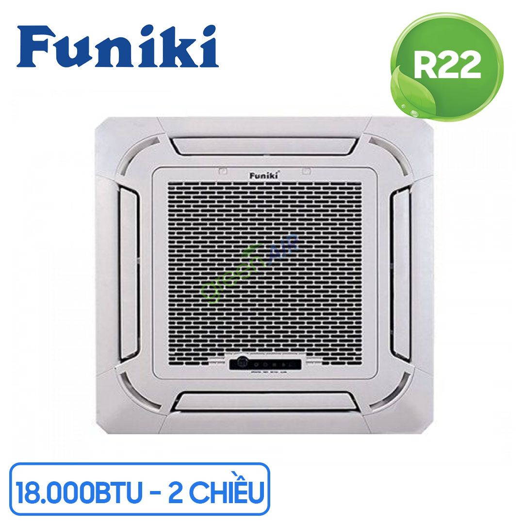 Điều Hòa Âm Trần Cassette Funiki 2 Chiều 18000 BTU CH18