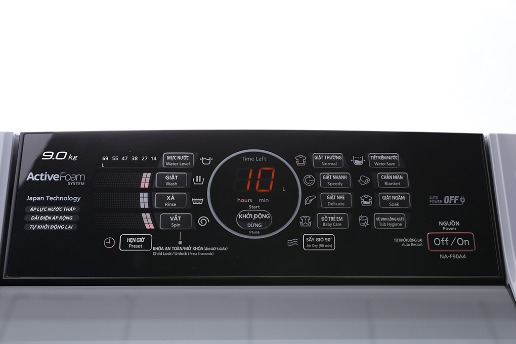 Máy Giặt Panasonic 10Kg NA-F100A4GRV Lồng Đứng
