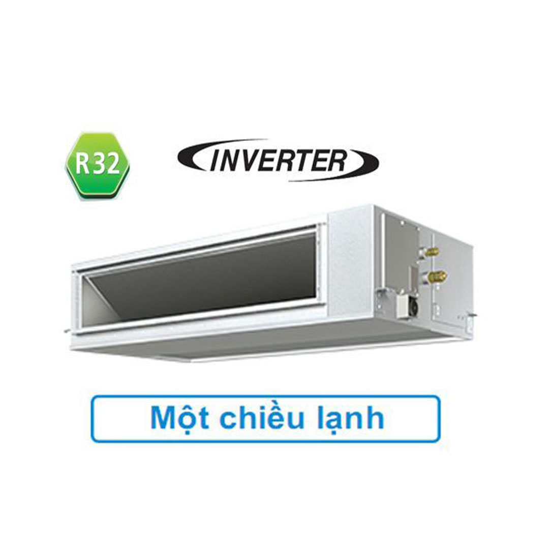Điều Hòa Âm Trần Nối Ống Gió Daikin Inverter 1 Chiều 42.700 BTU (FBA125BVMA/RZF125CVM) Điều Khiển Không Dây (BRC4C66)