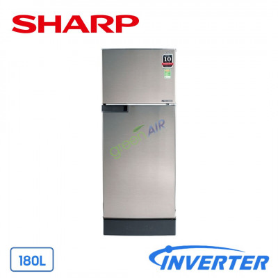 Tủ lạnh Sharp 180 Lít Inverter SJ-X196E-SL (2 Cánh)