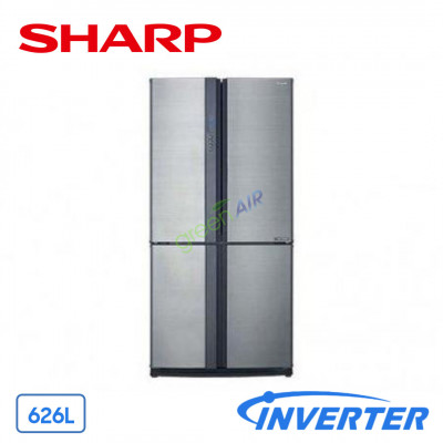 Tủ lạnh Sharp Inverter 556 Lít SJ-FX630V-ST