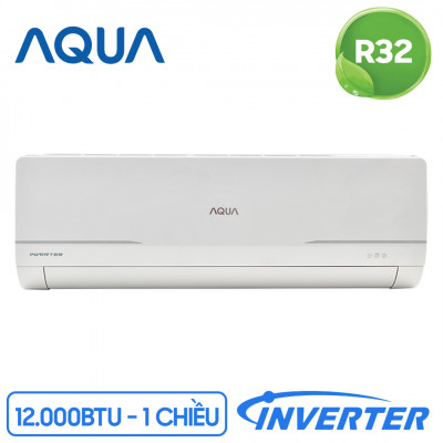 Điều hoà Aqua 1 chiều Inverter 12000 BTU AQA-KCRV13WNMA