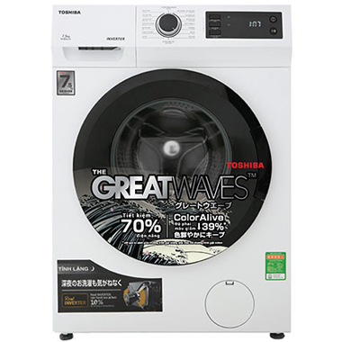 Máy Giặt Toshiba Inverter 8.5kg TW-BK95S2V(WK) Lồng Ngang