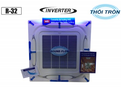 Điều Hòa Âm Trần Cassette Daikin 1 Chiều Inverter 47.800BTU (FCF140CVM/RZF140CYM) Điều Khiển Dây (BRC1E63+BYCQ125EAF)