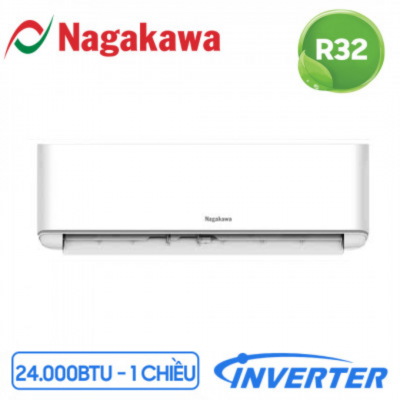Điều hoà Nagakawa Inverter 24000Btu/h 1 chiều NIS-C24R2H12