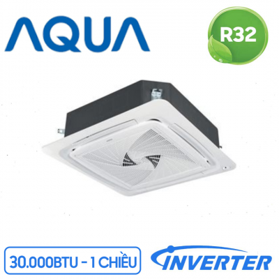 Máy lạnh âm trần Cassette Aqua đa hướng thổi 30.000btu AB90S2LR1FA