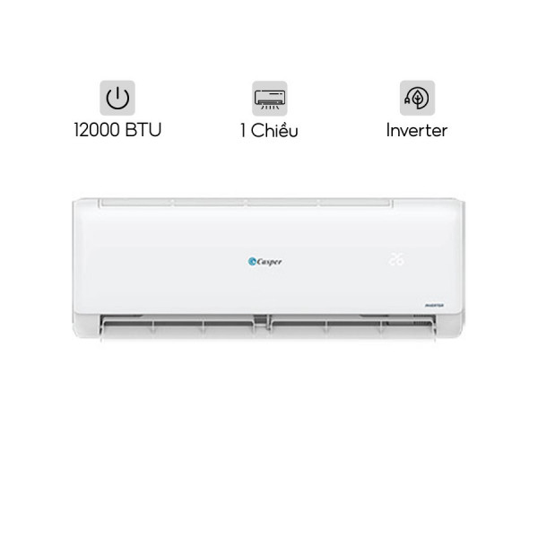 Điều hòa Casper 1 chiều inverter 12000BTU JC-12IU36