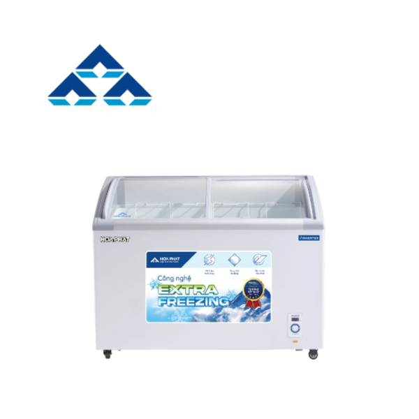 Tủ đông trưng bày Hòa Phát Inverter HSF AD6357.C1 357 lít