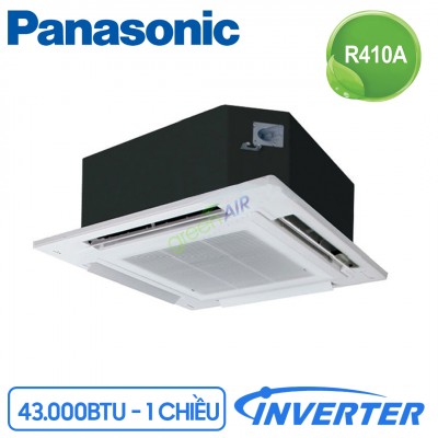 Điều Hòa Âm Trần Cassette Panasonic Inverter 1 Chiều 43.000 BTU (43PU2H5-8/U-43PS2H5-8) 