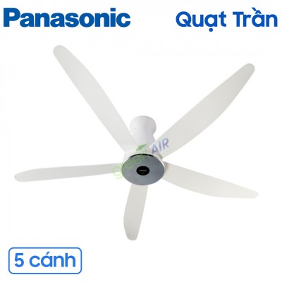 Quạt trần Panasonic F‑60XDN‑W (5 cánh)