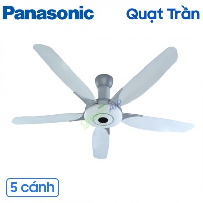 Quạt trần Panasonic F‑60WWK‑S (5 cánh)