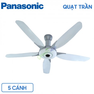 Quạt trần Panasonic F‑60WWK (5 cánh)