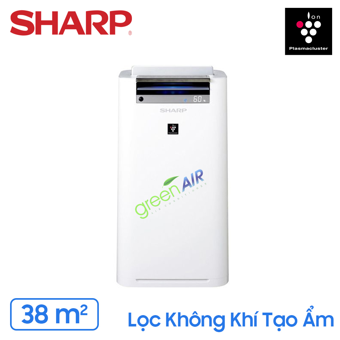 Máy lọc không khí tạo ẩm Sharp KC-G50EV-W