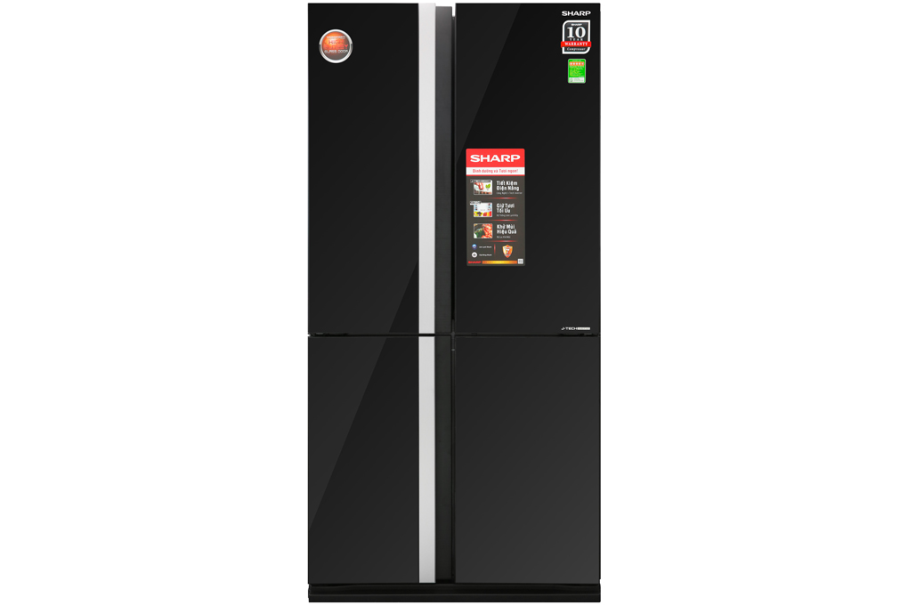 Tủ Lạnh Sharp 605 Lít Inverter SJ-FX688VG-BK (4 Cánh)