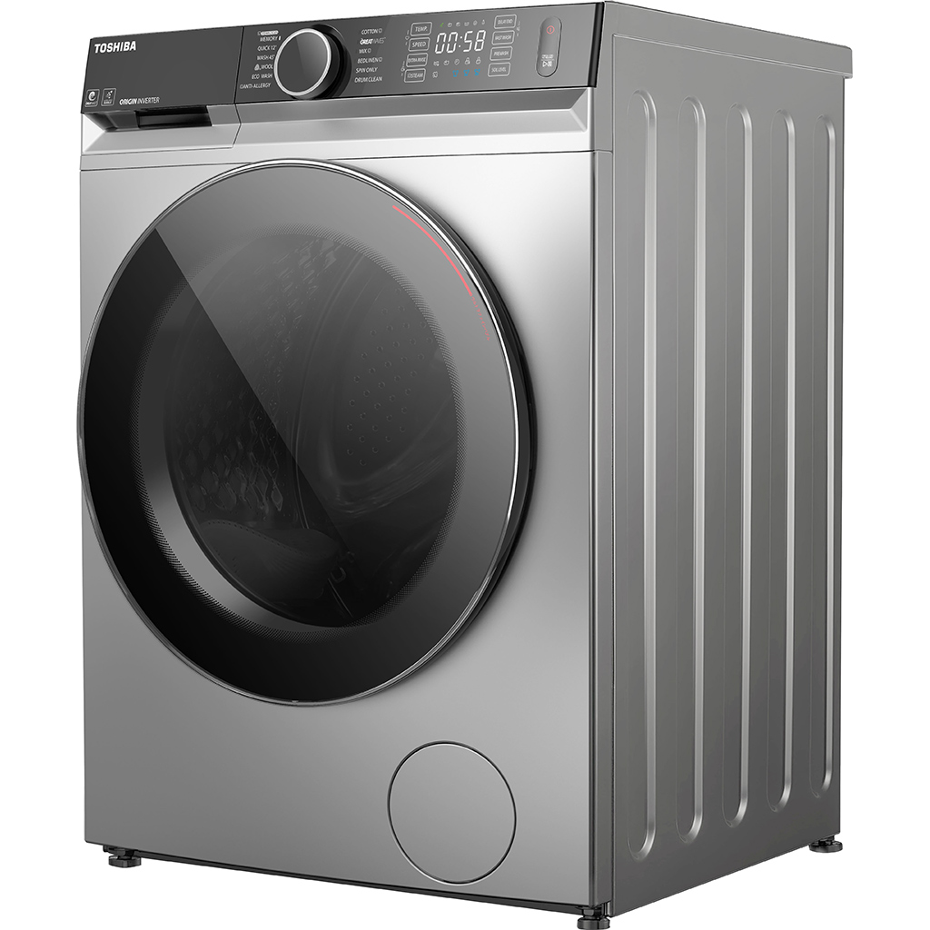Máy Giặt Toshiba Inverter 9.5kg TW-BK105G4V(SS) Lồng Ngang