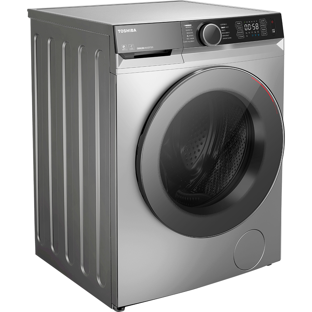Máy Giặt Toshiba Inverter 9.5kg TW-BK105G4V(SS) Lồng Ngang