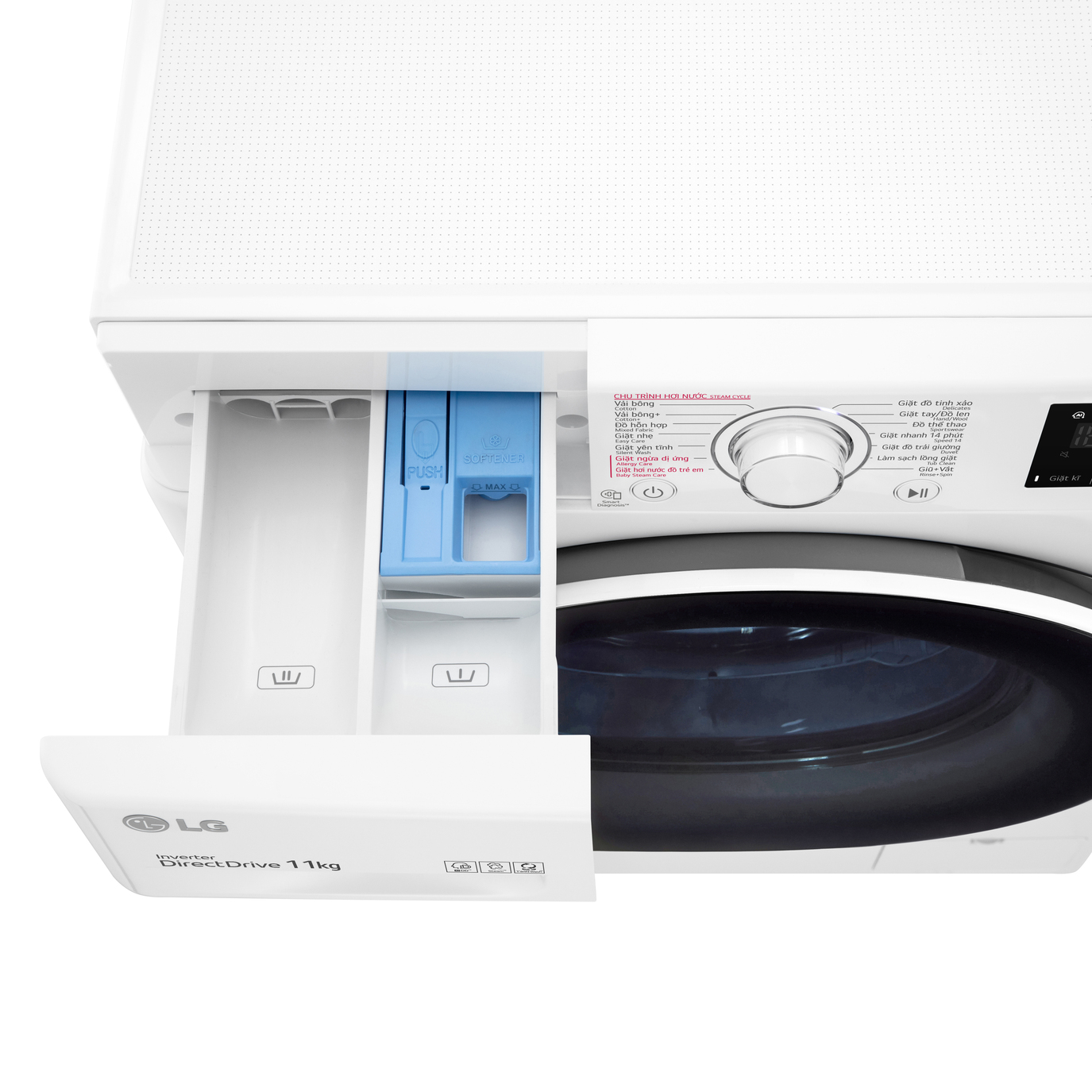 Máy Giặt LG Inverter 13kg FV1413S3WA Lồng Ngang