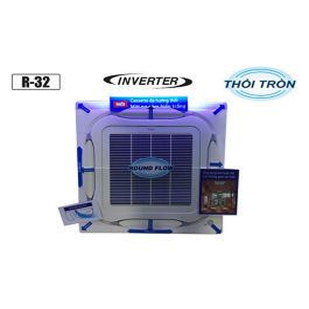 Điều Hòa Âm Trần Cassette Daikin 1 Chiều Inverter 34.100 BTU (FCF100CVM/RZF100CVM) Điều Khiển Không Dây (BRC7M635F+BYCQ125EAF)